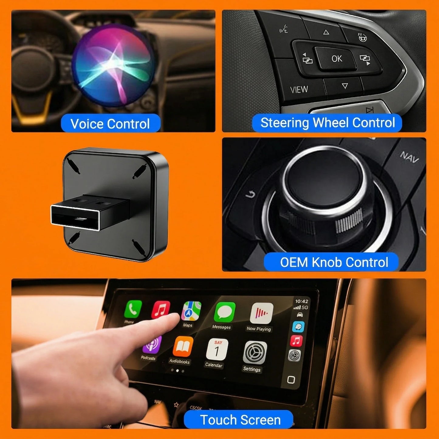 Effortless CarPlay Adapter