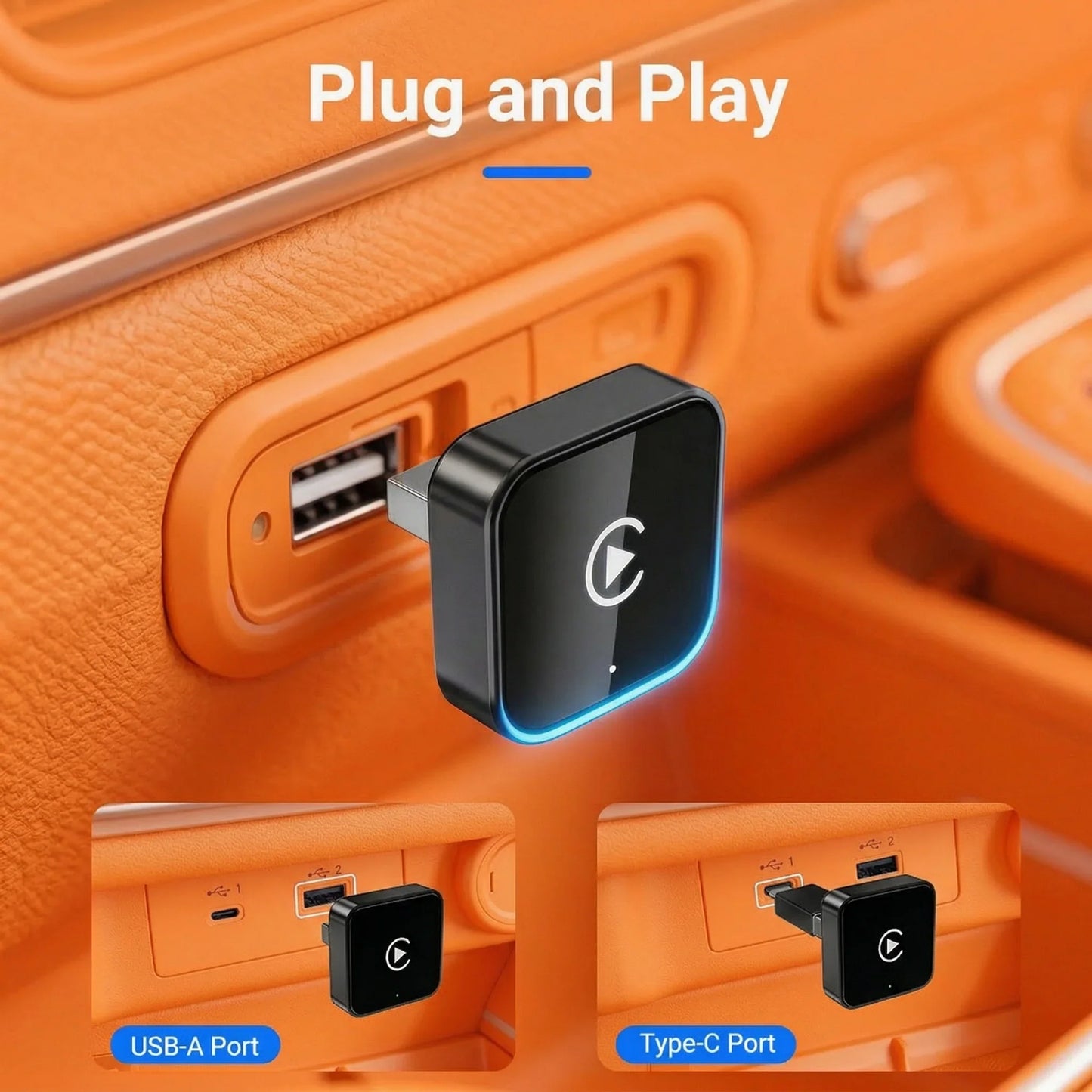 Effortless CarPlay Adapter