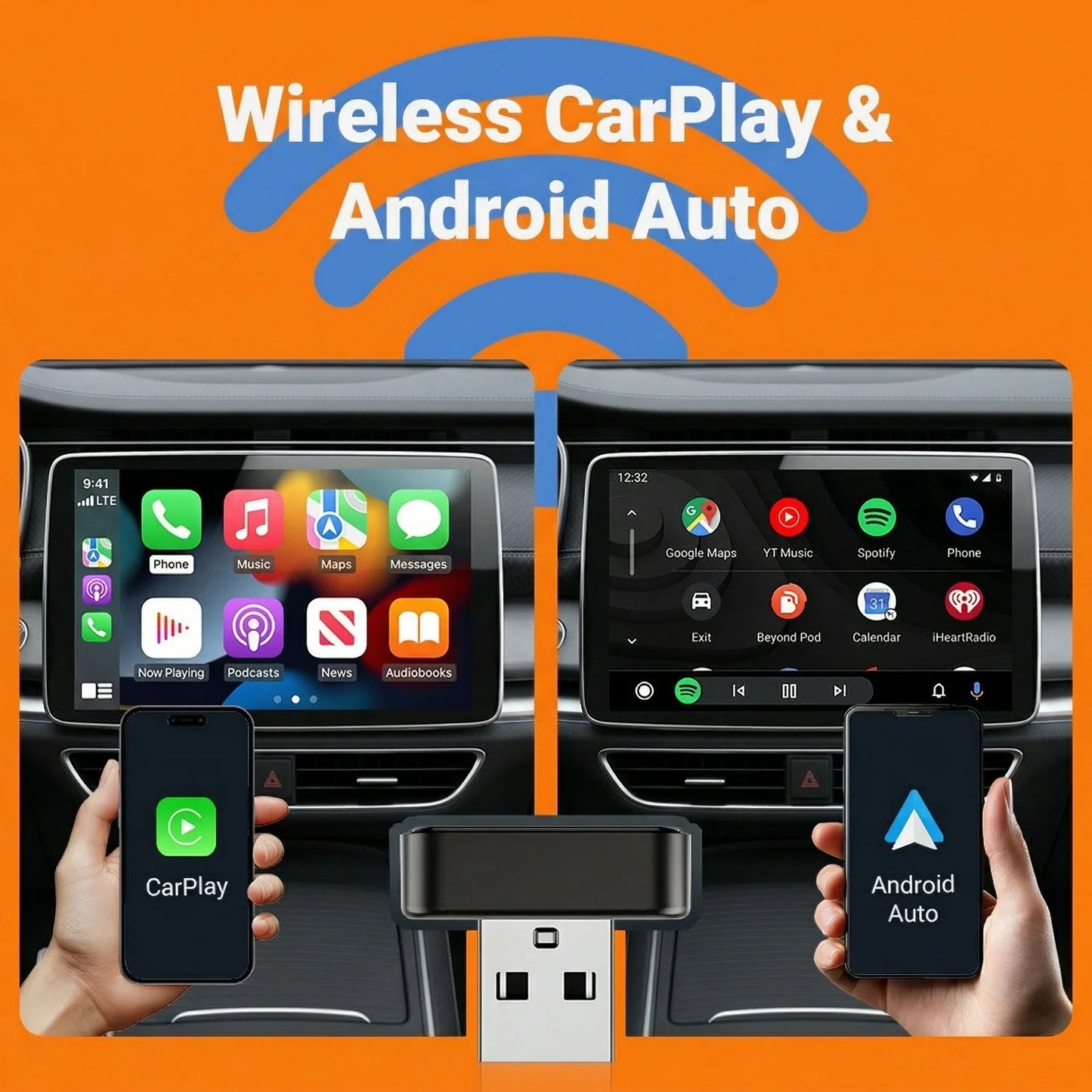 Effortless CarPlay Adapter