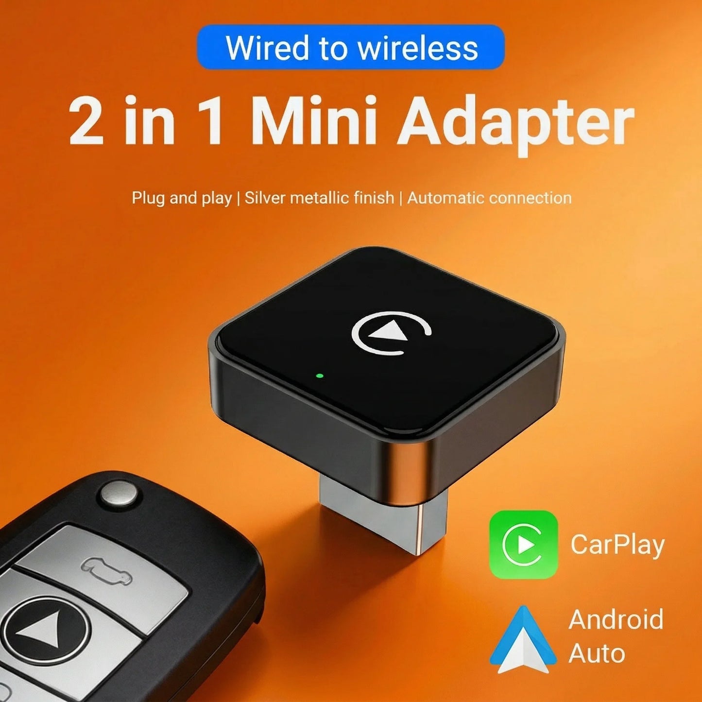 Effortless CarPlay Adapter