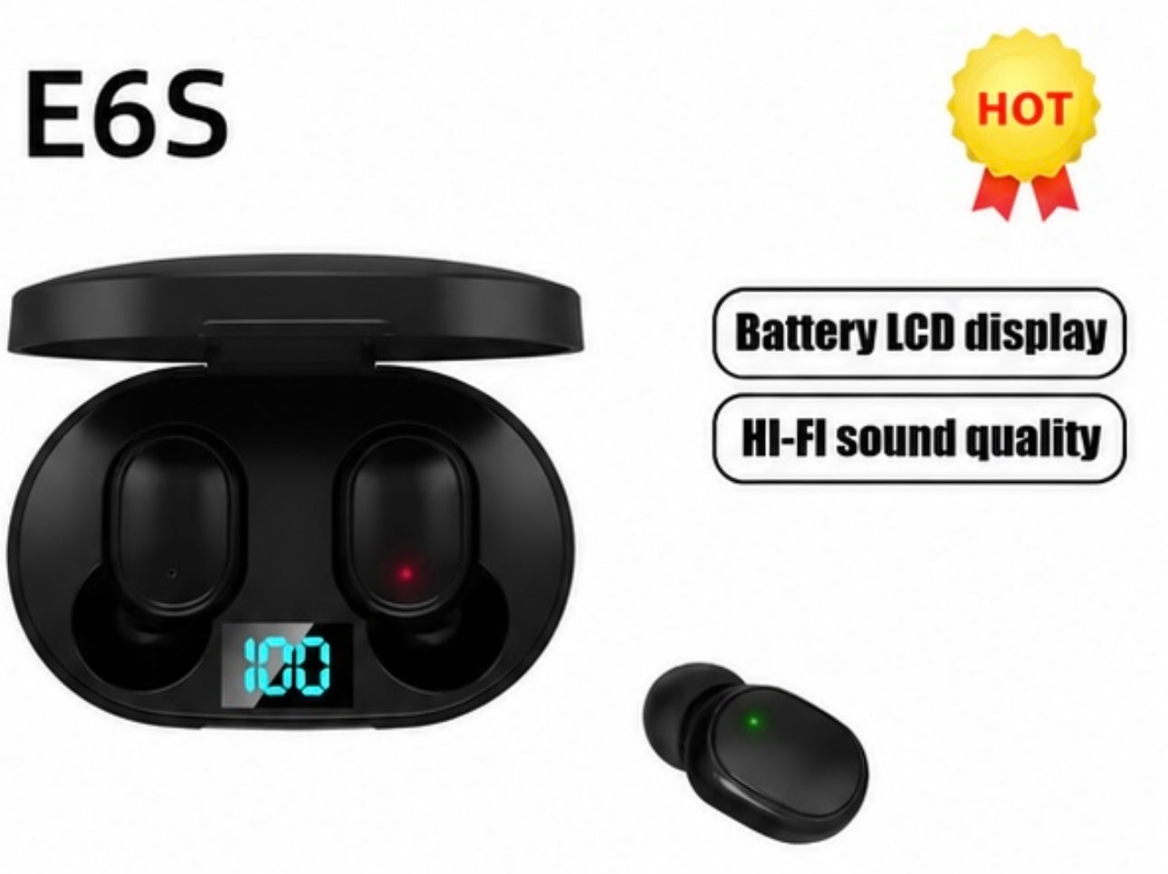 E6S Wireless Bluetooth Earbuds