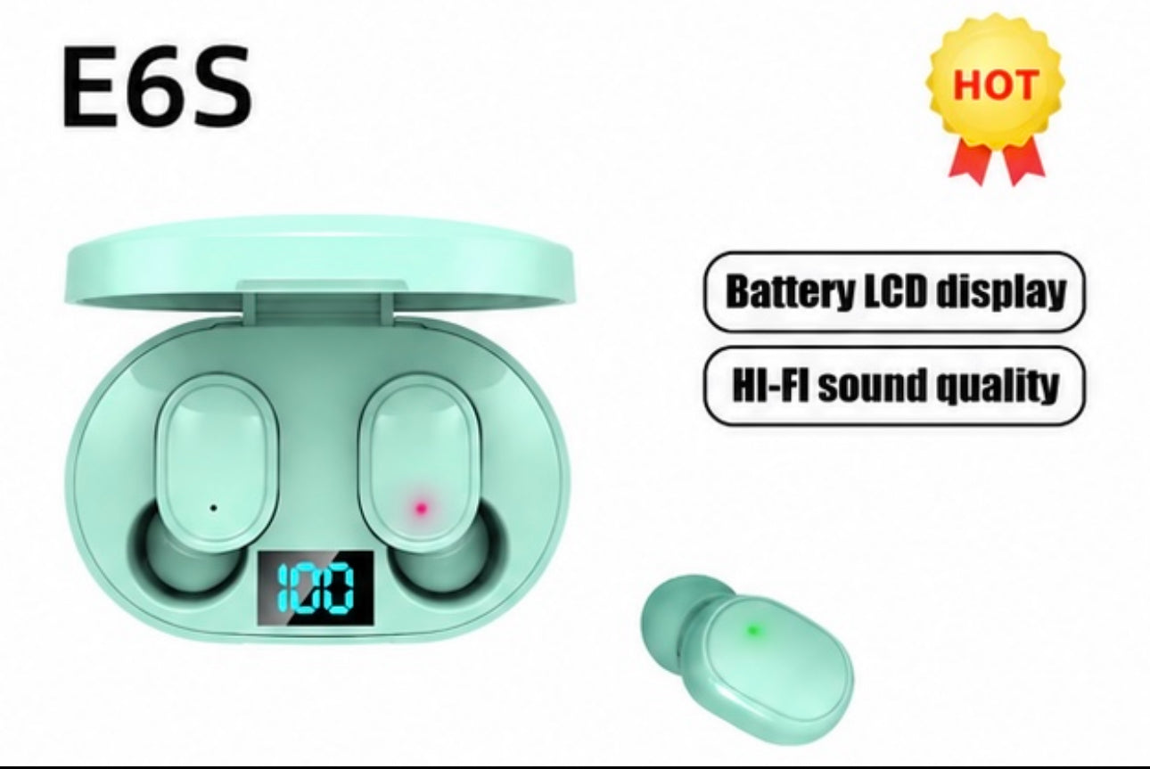 E6S Wireless Bluetooth Earbuds