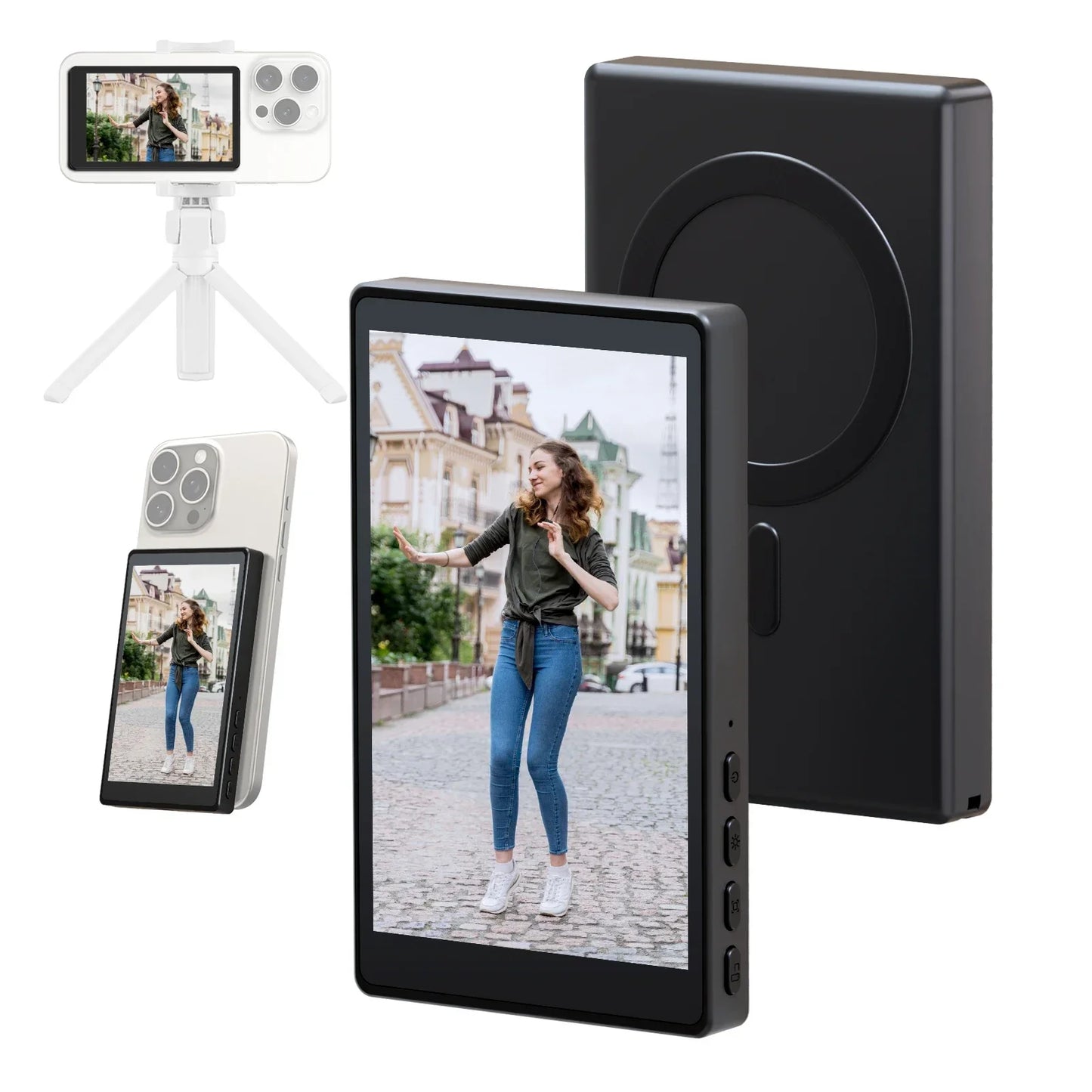 Magnetic Selfie Screen for Vlogging
